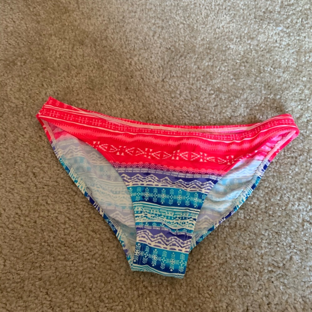 Multi color bikini bottoms